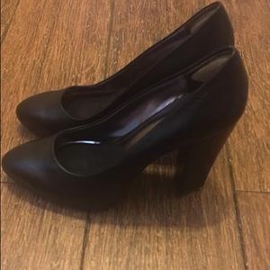 Black Calvin Klein Heels. Size 8.5